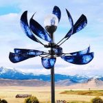 wind spinners with solar lights