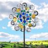 Wind Spinner 75IN small Wind catcher Colorful Gardening Dual Direction Decorations For Gardeners Outdoor Sale