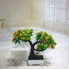 Mini simulazione bonsai fiore piccole piante in vaso