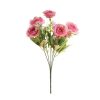 Rotoli di rosa di seta rosa fiori artificiali europei utilizzati per la decorazione di nozze a casa