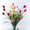 Fleur d'exportation Fleurs de tulipes artificielles