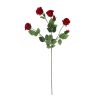 Artificial flower rose wholesale 6 rose bouquets for family wedding decoration