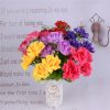 Simulation flower artificial fake flower 5 corner rose