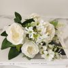 Artificial Valentine’s day artificial silk rose bunch wedding home party table decor rose bouquets
