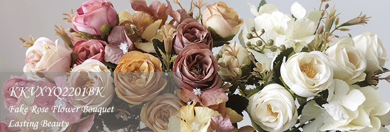 Extraordinary flowers delivered decorative centerpiece flower Wedding bouquet wholesale artificial rose flower bouquet