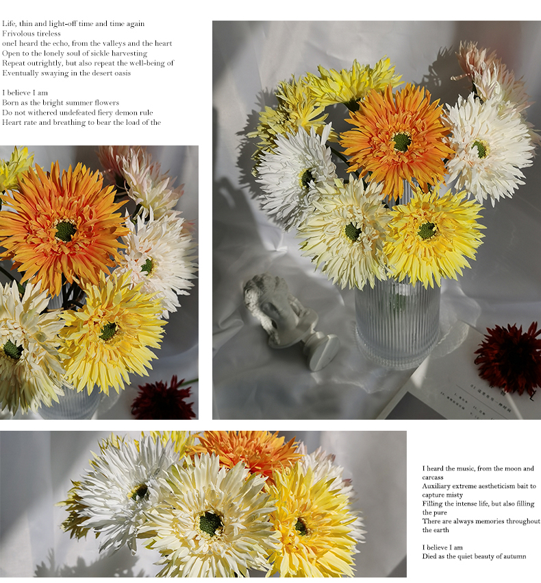 Amazon top seller artificial flower manufacturer valentines day wedding decoration silk decorative fake flower