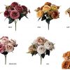 Amazon top seller ted bakerlayered wedding supplies flower bunch centerpiece flower decorative artificial peony flower bouquet