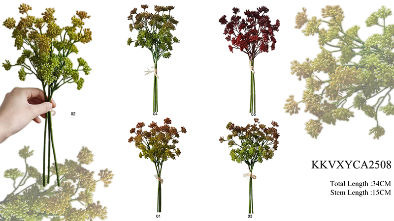 Hochzeitsdekoration liefert Amazon Topseller Kunstblumen gefälschter Beerenpflanzenstrauß Kunstpflanzenhersteller