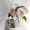 Cheap wholesale artificial silk flowers real touch home and wedding decorative artificial flowers rose