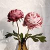 Amazon top seller ted bakerthistle peonies flower for home wedding artificial peony decorative flowers