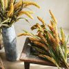 Artificial flower autumn earhead icker millet simulation pampas grass for home decoration