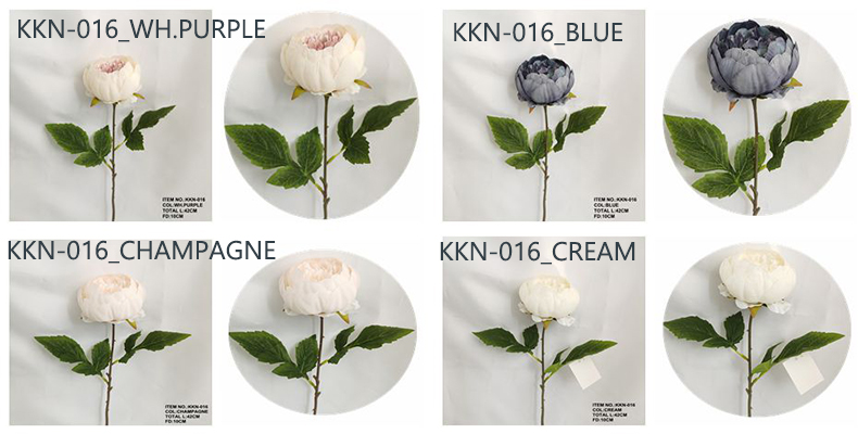 high quality artificial peony silk flower manufacturer simulation flowers home wedding decoration peony flowers