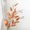 Artificial Palpus mugwort plant branches silk eucalyptus leaves stems branches wedding and home decoration