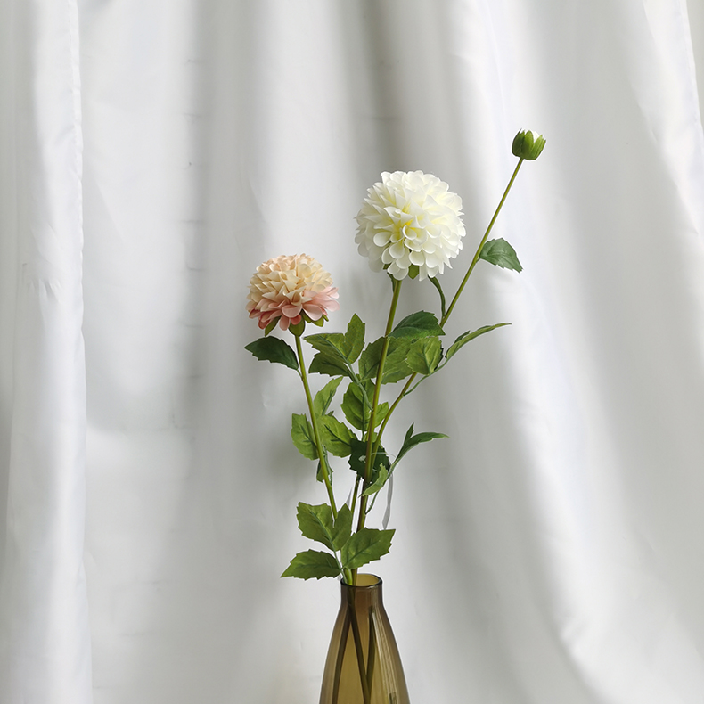 Simulation ajaniopsis penicilliformis faux flower home wedding decoration silk artificial flowers manufacturer