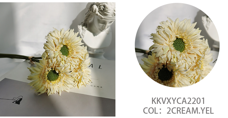 Silk flowers manufacturer daisy bouquet party home wedding table decoration artificial flowers