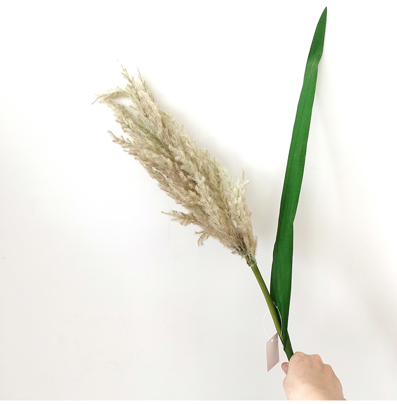 Fake pampas grass artificial flower plastic phragmites for home decor