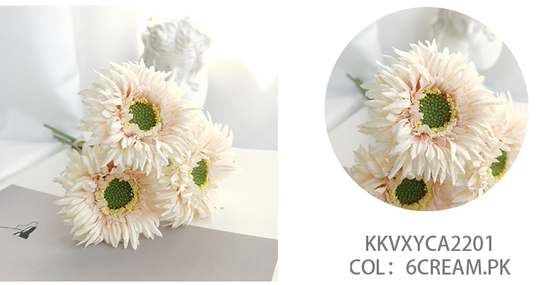 Silk flowers manufacturer daisy bouquet party home wedding table decoration artificial flowers