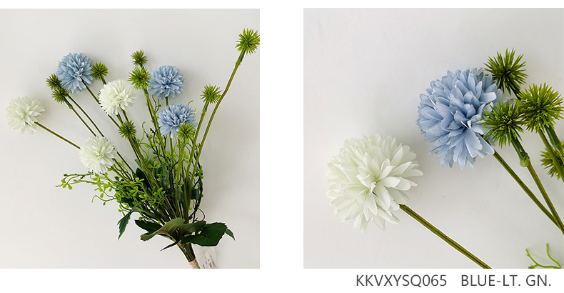 Simulation silk flower wedding home party table decor artificial dandelion flower manufacturer