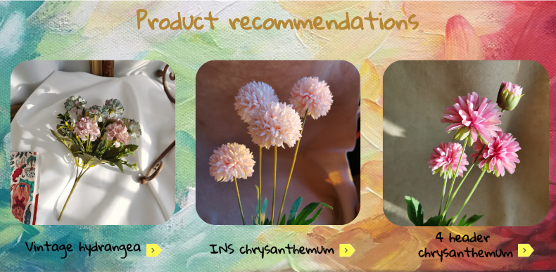 Hot sale birthday party supplies  big artificial flowers with leaf Decorative Flowers