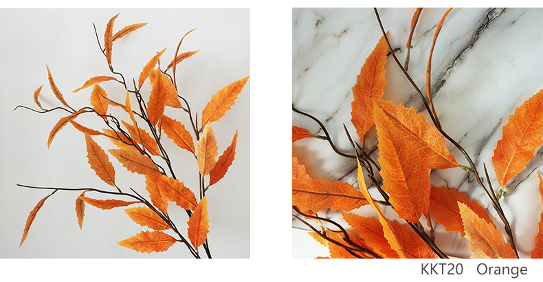 Artificial Palpus mugwort plant branches silk eucalyptus leaves stems branches wedding and home decoration