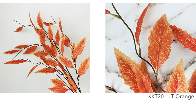 Artificial Palpus mugwort plant branches silk eucalyptus leaves stems branches wedding and home decoration