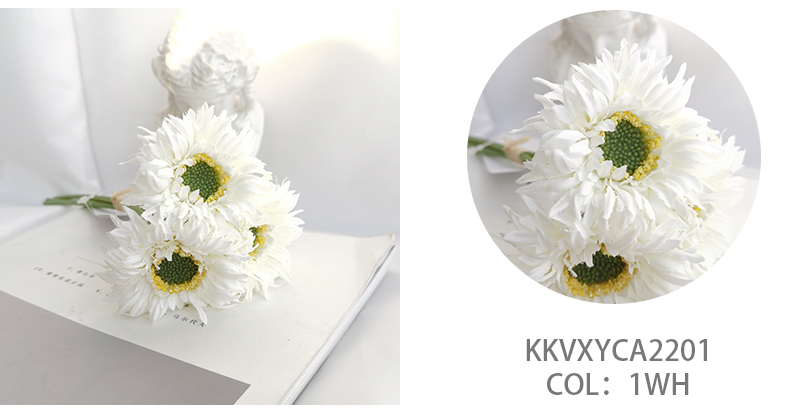 Silk flowers manufacturer daisy bouquet party home wedding table decoration artificial flowers