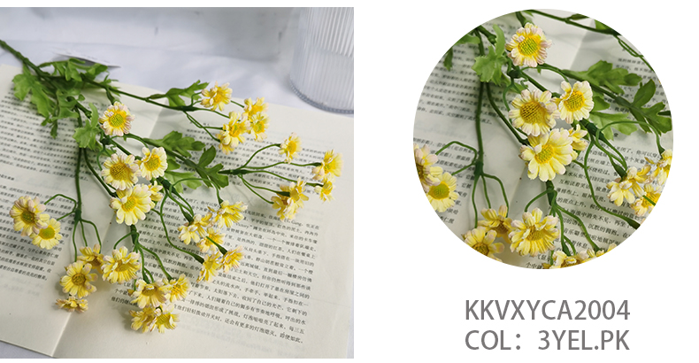 Artificial flowers manufacturer silk chamomile flower home wedding decoration decorative flowers artificial