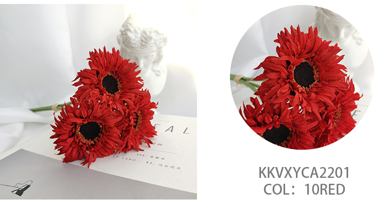 Silk flowers manufacturer daisy bouquet party home wedding table decoration artificial flowers