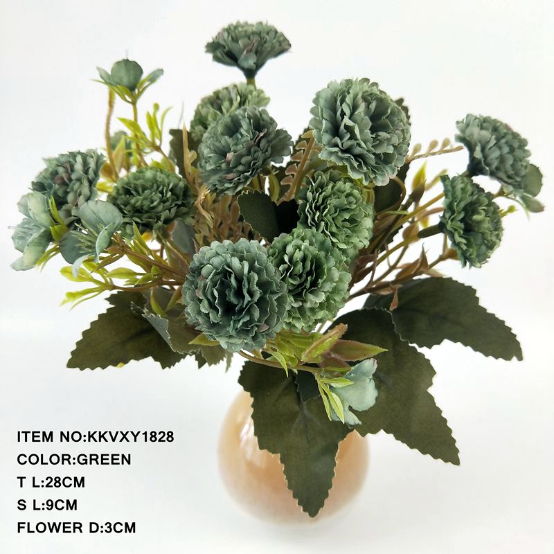 New High Quality Artificial Little  Carnation Flower Bouquet For Home Decoration