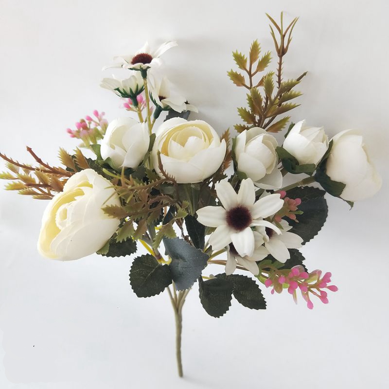 New High Quality Artificial Chrysanthemum Flower Bouquet For Home Decoration